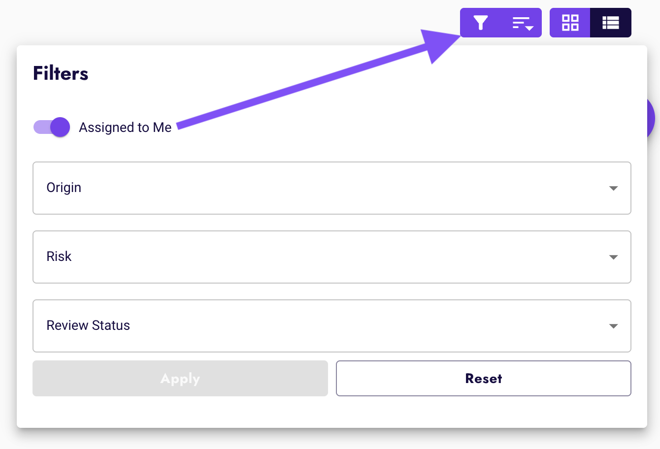 Vendor - Filter - Assign to Me.png